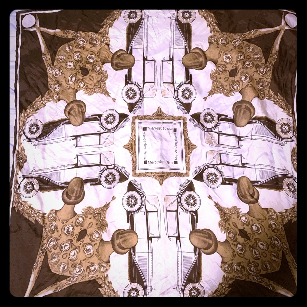 Mercedes Benz handkerchief